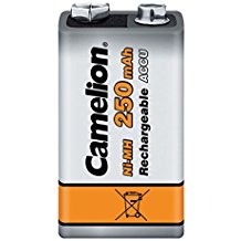 Camelion batteria 9V ricaricabile