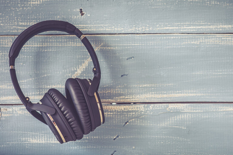 cuffie con microfono wireless