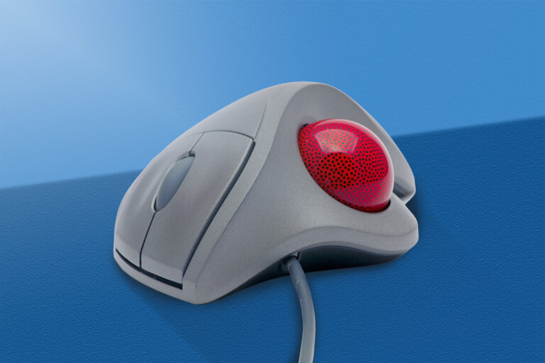mouse con trackball